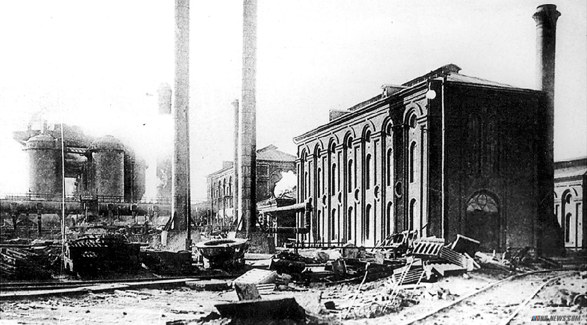 Фото открытых источников. Юзовский завод после окончания гражданской войны
